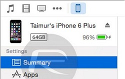 Hướng dẫn trở về iOS 8.4.1 sau khi nâng cấp lên iOS 9 - Cách 2